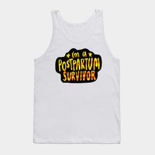 Postpartum survivor Tank Top